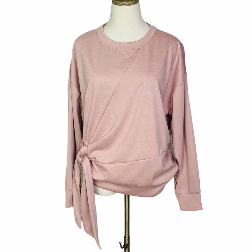 Trouve Pullover Sweater Waist Tie MEDIUM 2329